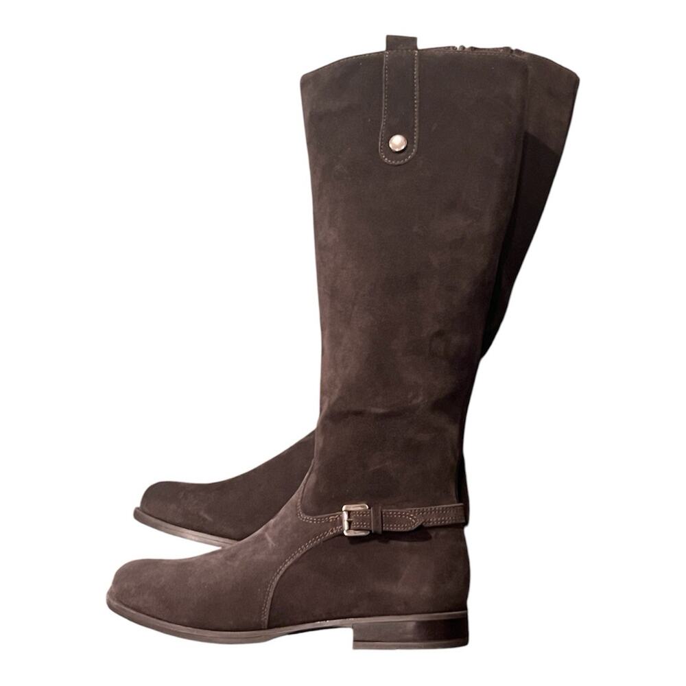 La Canadienne Gray Suede Riding Boot Women’s Size EU 38 US 7